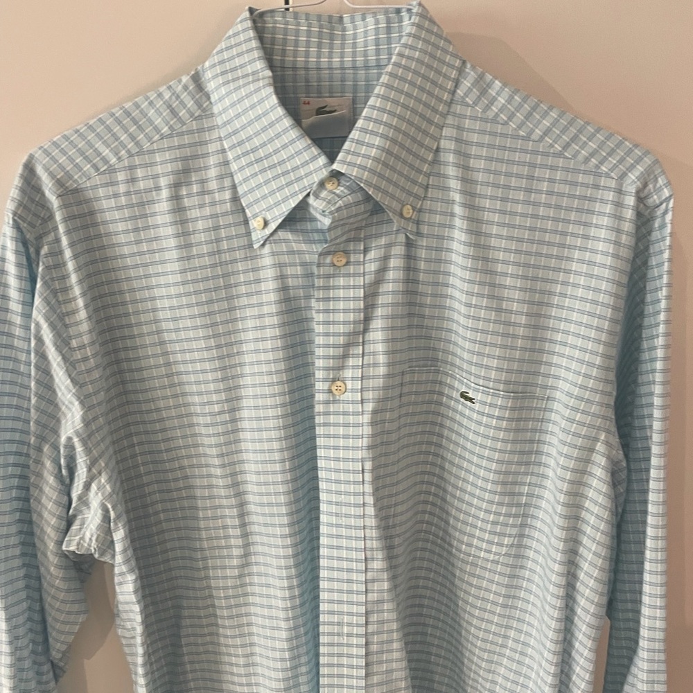 lacoste long sleeve shirt men’s